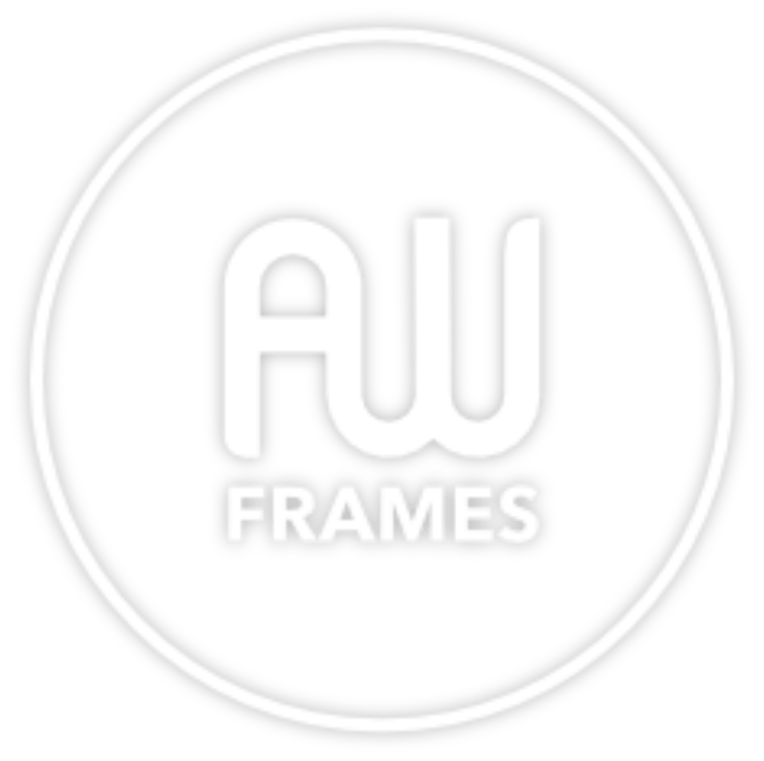 aw frames logo weiss glow outer